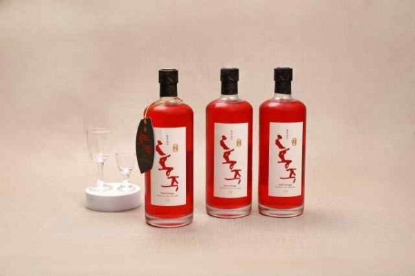 ▲진도홍주(사진제공=진도군)