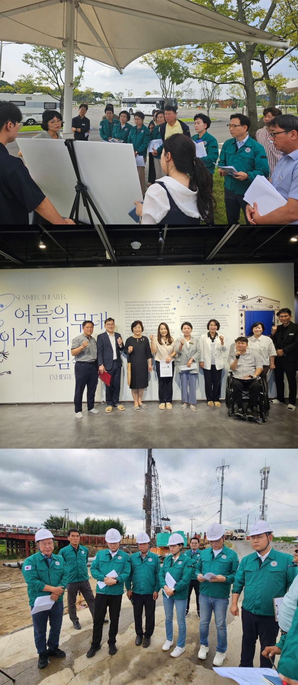 ▲순천시의회는 제281회 임시회 기간 중인 지난 2일부터 3일까지 현장방문을 실시했다.(사진제공=순천시의회)