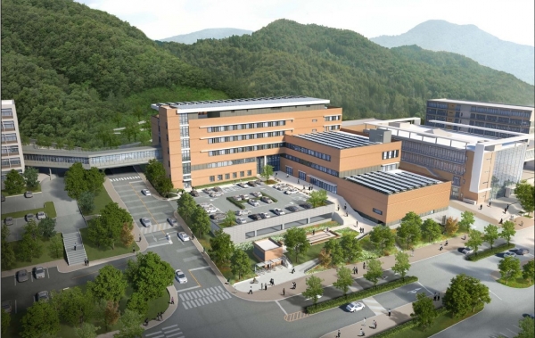 ▲화순전남대병원 개방형의료혁신센터 조감도(사진제공=전라남도)