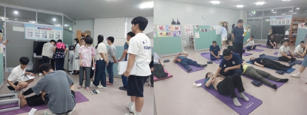 ▲나주시보건소는 오는 12월 16일까지 장애인 관련 기관에서 맞춤형 재활프로그램을 운영한다. (사진제공=나주시)