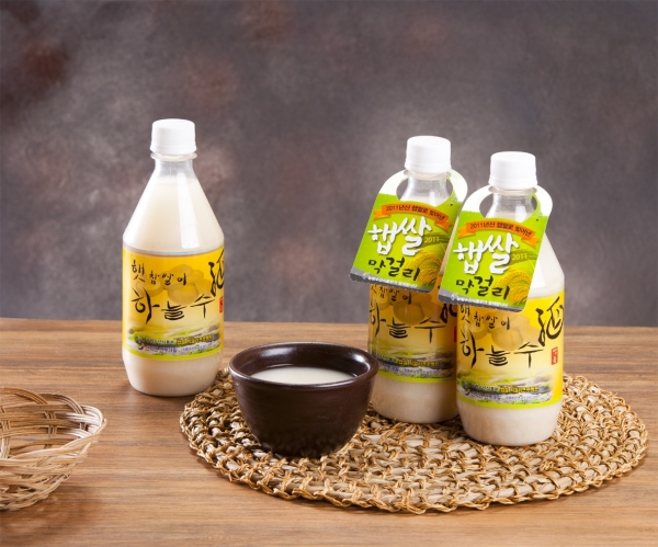 ▲전통주 ‘햇찹쌀이 하늘수’(사진제공=전라남도)