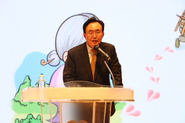 ▲나주시 노인 돌봄 종사자 역량 강화 교육 개최 모습. (사진제공=나주시)