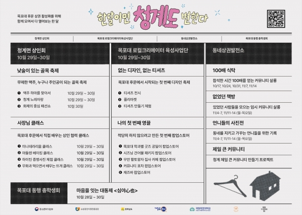 ▲한달이면 청계도 변한다 프로젝트 이미지(사진제공=무안군)