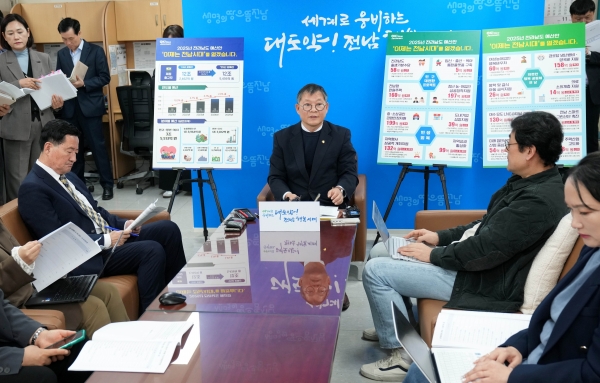 ▲전라남도는 12조 5천436억 원 규모의 2025년 예산안을 편성해 전남도의회에 제출했다.(사진제공=전라남도)