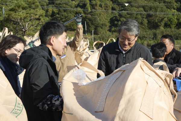 ▲구례군은 2024년산 공공비축미곡 및 시장격리곡을 오는 28일까지 매입한다.(사진제공=구례군)