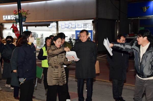 ▲담양군은 지난 17일 제6회 담양산타축제의 성공적인 개최를 위한 준비상황 현장점검을 실시했다.(사진제공=담양군)