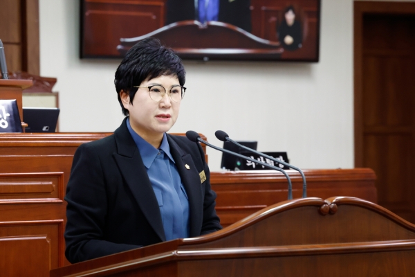 ▲순천시의회 서선란 의원(사진제공=순천시의회)