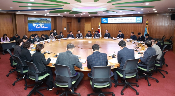 ▲화순군은 2025년 상반기 신속집행 추진계획 보고회를 개최했다.(사진제공=화순군)