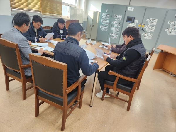 ▲영광군 상하수도 사업소는 ‘상수도 급수공사 대행업체 간담회’를 개최했다.(사진제공=영광군)