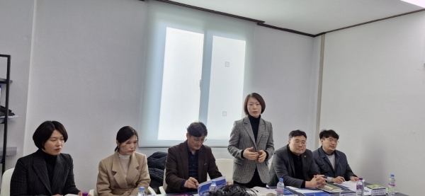 ▲소상공인시장진흥공단 광주호남지역본부와 전라남도 소상공인연합회는 11일 오후 3시 전라남도 소상공인연합회 동부사무소에 찾아가는 지원 시책 설명회 및 현장 소통간담회를 개최했다.(사진=이기장 기자)
