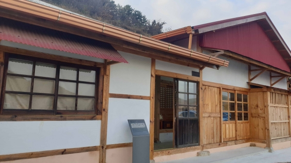 ▲윤동주 친필 유고 ’하늘과 바람과 별과 시‘(사진제공=광양시)