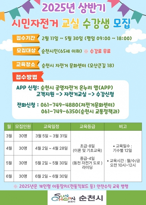 시민 자전거교실