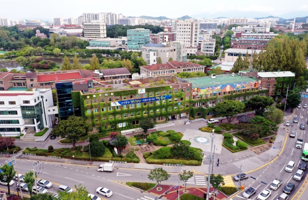 ▲광주시 북구청 전경(사진제공=광주시 북구)