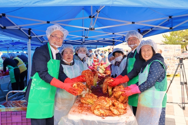 ▲2024년 2월 새봄 새김치 담그기 축제(사진제공=해남군)