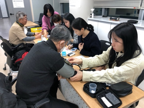 ▲어르신 만성질환 관리 사업(사진제공=광주 남구)