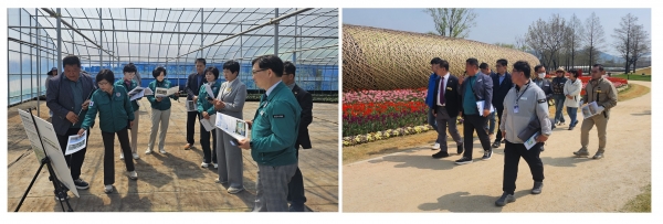 ▲순천시의회는 제286회 임시회 기간 중인 지난 10일 현장 방문을 실시했다.(사진제공=순천시의회)