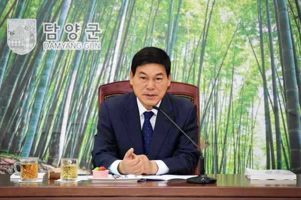 ▲정철원 담양군수(사진제공=담양군)