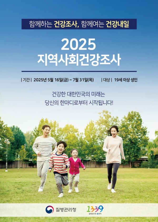 ▲2025 지역사회건강조사 포스터(사진제공=함평군)