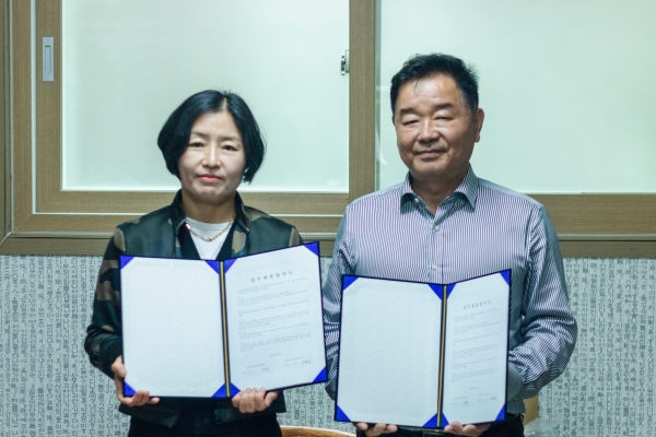 ▲순천만모링가협동조합은 지난 6일 필바이오농업회사법인과 업무협약을 체결하고 산양삼을 기본으로 한 제품개발 및 기술협업을 진행하기로 했다.(사진제공=순천만모링가협동조합)