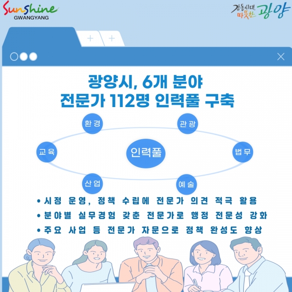 ▲감동시대추진단 카드뉴스(사진제공=광양시))