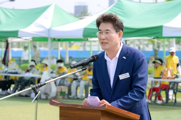 6 제22회 순천시장기 게이트볼대회 성료(노관규 시장 대회사)