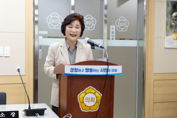 순천시의회 이영란 의원, 「순천시 아픈 아이 병원돌봄 지원 조례안」 발의