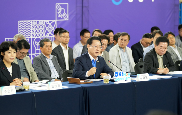 김영록 전남지사, “광양, 철강·이차전지·물류 등 신성장거점으로”
